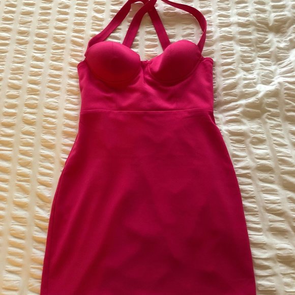 Hot Pink NBD x Naven Dress - Picture 1 of 2